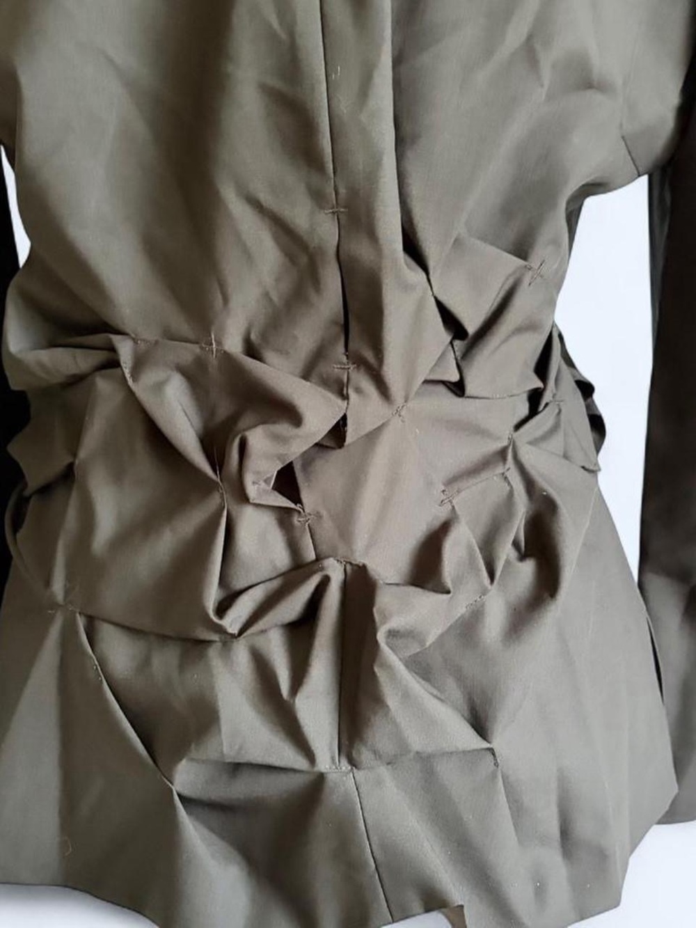 Marithe + Francois Girbaud Ruche Jacket - Picture 7 of 8